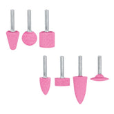 Juego de piedras montadas 7 pzas truper..